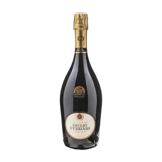 Trentodoc Giulio Ferrari Riserva del Fondatore Edizione Limitata Extra brut 2005 MG, Ferrari